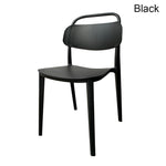 Modern Fashion Plastic Lounge Chair Dining Chair Restaurant Office Meeting Computer Chair Home Bedroom Learning Plastic Chair