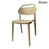 Modern Fashion Plastic Lounge Chair Dining Chair Restaurant Office Meeting Computer Chair Home Bedroom Learning Plastic Chair