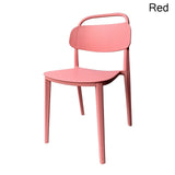 Modern Fashion Plastic Lounge Chair Dining Chair Restaurant Office Meeting Computer Chair Home Bedroom Learning Plastic Chair