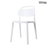 Modern Fashion Plastic Lounge Chair Dining Chair Restaurant Office Meeting Computer Chair Home Bedroom Learning Plastic Chair