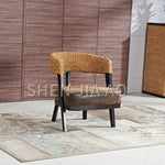 1PC Hand-woven Wicker Chair Living Room Balcony Lounge  Rattan Chair Leisure Furniture Cafe Combination Rattan Chair