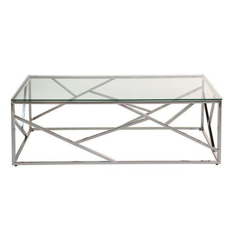 Centre Table (120 x 60 x 40 cm) Tempered glass