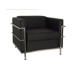 Sofa de Modulo/waiting one square Upholstery in Skin Color black TAPHOLE AND CURLED Model Nerpio