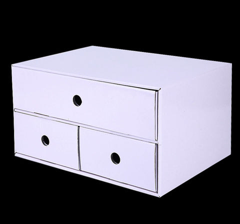 A4 Paper Desktop Storage Box Office Students File Storage Finishing Box Storage Cabinets Multilayer Drawer Cabinet Finishing