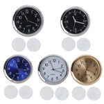 Universal Car Clock Stick-On Electronic Watch Dashboard Noctilucent Decoration For SUV Cars Clocks