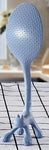 Kitchen Accessories 1pc Popular Wheat Straw Cat Standing Spoon Portable High Quality Eco Friendly Tableware Hot Sale Restaurant