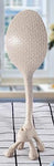 Kitchen Accessories 1pc Popular Wheat Straw Cat Standing Spoon Portable High Quality Eco Friendly Tableware Hot Sale Restaurant