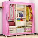 2018 DIY Non-woven fold Portable Storage  furniture When the quarter wardrobe  Cabinet bedroom furniture wardrobe bedroom organ