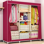 2018 DIY Non-woven fold Portable Storage  furniture When the quarter wardrobe  Cabinet bedroom furniture wardrobe bedroom organ