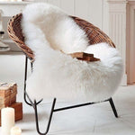 Home Office Decoration Faux Sheep Skin Carpet Ultra Soft Chair Sofa Cover Rugs Warm Hairy Carpet Seat Pad