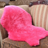 Home Office Decoration Faux Sheep Skin Carpet Ultra Soft Chair Sofa Cover Rugs Warm Hairy Carpet Seat Pad