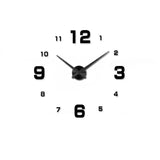 2019 muhsein large DIY Wall Clock Acrylicl Mirror digital clock 3D wall clock Personalized Digital Wall Clocks Free shipping