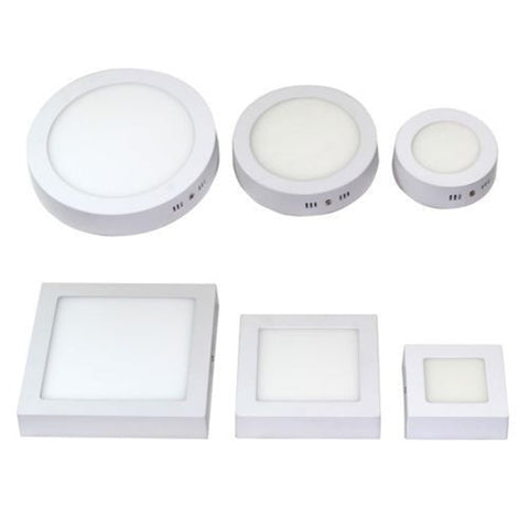 LED Surface Ceiling Light 9W 15W 25W Ceiling Lamp AC85-265V Driver Included Round Square Indoor Panel Light For Home Decor