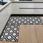 Modern Geometric Kitchen Mat Anti-Slip Bathroom Carpet Home Entrance/Hallway Door Mat Wardrobe/Balcony Area Rug Creative Carpets