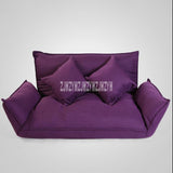 M9921 Lazy Floor Sofa 5-Gear Adjustment Love Seat Washable Living Room Tatami Sofa Chaise Longue Balcony Reclining Foldable Sofa