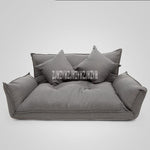 M9921 Lazy Floor Sofa 5-Gear Adjustment Love Seat Washable Living Room Tatami Sofa Chaise Longue Balcony Reclining Foldable Sofa