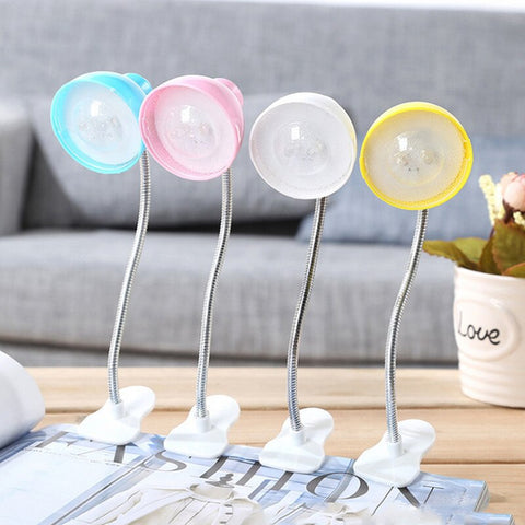 Led Book Light Mini Clip-On Flexible Bright LED Lamp for Travel Mini  Clip Desk Lamp Table Lamps Clamp on Light